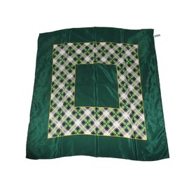 Barbour Sciarpe di seta Verde