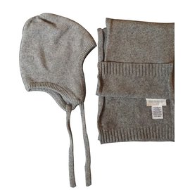 Eric Bompard-Hats Beanies Gloves-Grey