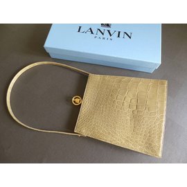 Lanvin-Handbags-Beige