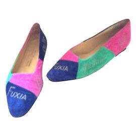 Ballerines Charles Jourdan en daim multicolore Autre