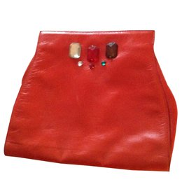 Charles Jourdan-Handtaschen-Rot