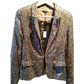 Ikks Jackets Khaki