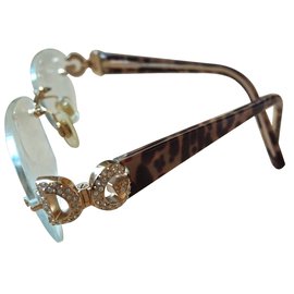 Dolce & Gabbana-Oculos escuros-Estampa de leopardo