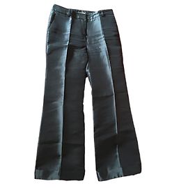 Burberry Pantalones, polainas Negro