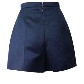 Carven-Pantalones cortos-Azul
