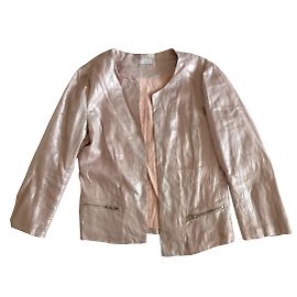 Autre Marque Promod Metallic Pink Jacket Size 36 Metallic