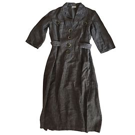 Weill Linen Dress Multicolour Size 38 Multiple colors