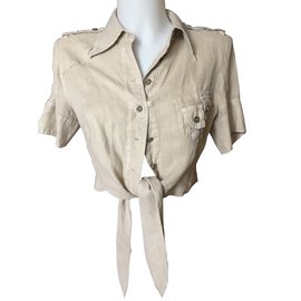 Autre Marque Top Beige