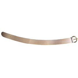 Lanvin-Belts-Beige