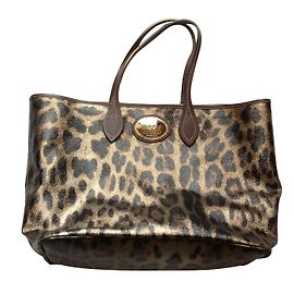 Roberto Cavalli Monederos, carteras, casos Estampado de leopardo