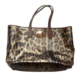 Roberto Cavalli Purses, wallets, cases Leopard print
