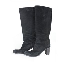 Yves Saint Laurent-Boots-Black