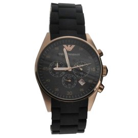 Emporio Armani-Quartz Watches-Black