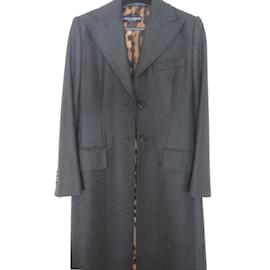Dolce & Gabbana-Coats, Outerwear-Grey