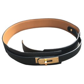 Hermès-Cinturones-Negro