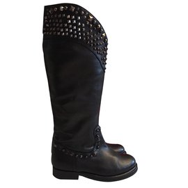 Autre Marque-Boots-Black