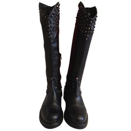 Autre Marque-Boots-Black