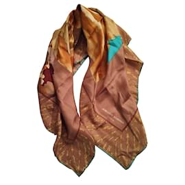 Jean Louis Scherrer-Silk scarves-Multiple colors