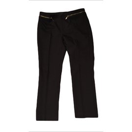 Zara-Pantalones, polainas-Negro