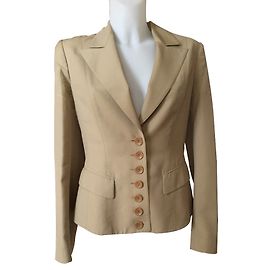 Georges Rech beige wool jacket size 38 Beige