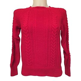 Zara Prendas de punto Roja