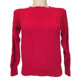 Zara-Knitwear-Red