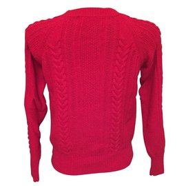 Zara-Knitwear-Red