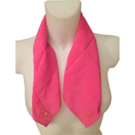 Cacharel-Seiden Schals-Pink
