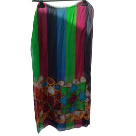 Chanel-sciarpe-Multicolore