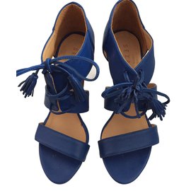 SéZane-Sandals-Blue