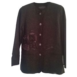 Giesswein Veste Gris
