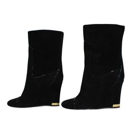 Louis Vuitton-Ankle Boots-Black