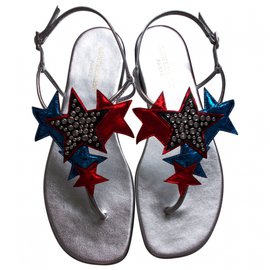 Saint Laurent-Sandals-Multiple colors
