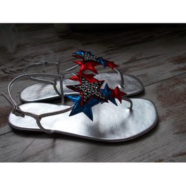 Saint Laurent-Sandals-Multiple colors