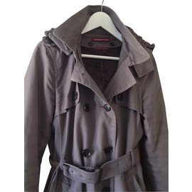 Comptoir Des Cotonniers Abrigos, Ropa de calle Gris