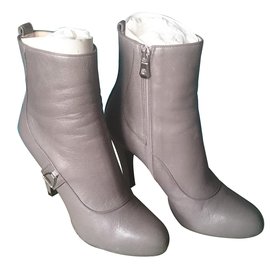 Longchamp Ankle Boots Grey