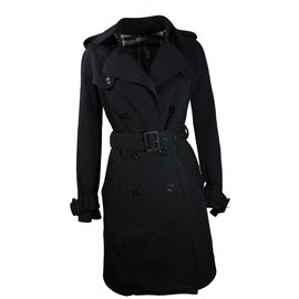 Burberry-Trench coat laine-Noir