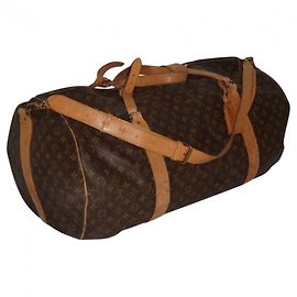 Louis Vuitton Mala de viagem Marrom