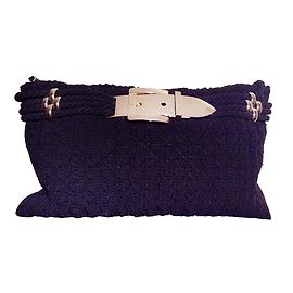 Jimmy Choo Abendtasche Clutch Schwarz Schwarz