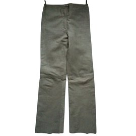 Miu Miu-Hose, Gamaschen-Grau