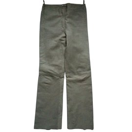 Miu Miu-Pants, leggings-Grey
