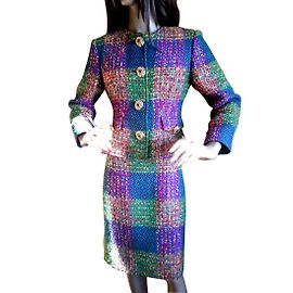 Christian Lacroix Terno de saia Multicor