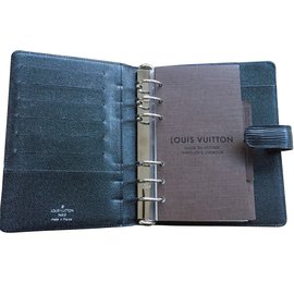 Louis Vuitton-Monederos, carteras, casos-Negro