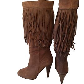 Zara Bottes Marron clair