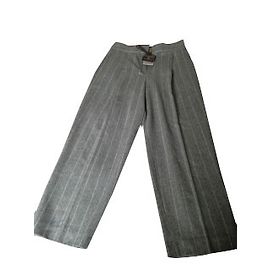 Massimo Dutti calça, leggings Cinza