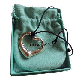 Tiffany & Co-Colares pingente-Prata