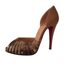 Christian Louboutin-Heels-Beige