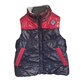 Ikks Vest Blue Polyester 18M Blue