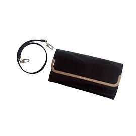 Louis Vuitton Rossmore Clutch Amaranth Lackleder Andere