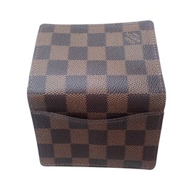 Louis Vuitton-Wallets Small accessories-Brown
